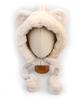 Yunibeosyeolkemiseuteuli Bear Fur Ivory Balaclava