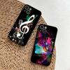Music Note Musical Treble Clef Phone Case For Iphone14 11 12 Pro 8 7Plus SE 2020 X Pro 14 MAX 12 13 MINI XR XS Soft Phone Covers