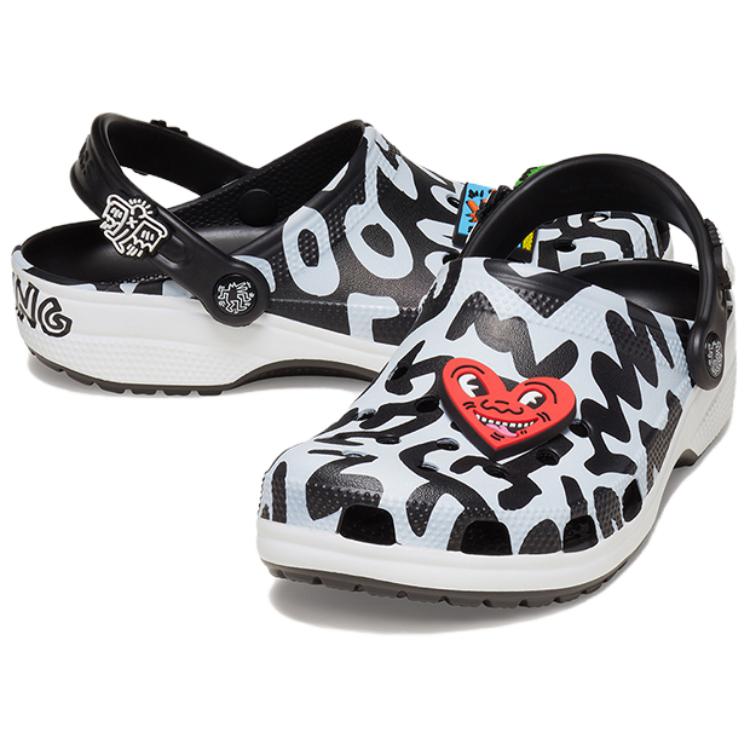 Crocs Classic Clog Black White Unisex 209488-001