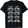 MTB Mountain Bike Biking Enthusiast Biker Bicycling Clothing Gift Unisex T-Shirt