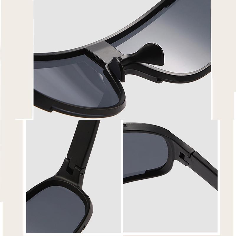 Large Frame Cycling Sunglasses Windproof Glasses for Men Women Outdoor Climbing Ski Shades Sports Eyewear