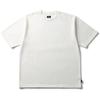 Snow Peak New STandard Back PrinTed Logo T shirT Mens cuT   Sewn Off whiTe L Size Nsd Ts 25au004