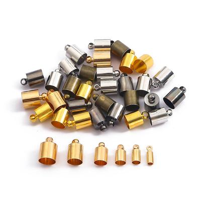 50 st Kopparpläterade guld Tofsformade små viktlyftande DIY-hänge Smycken Tillbehör Handgjorda örhängen Material