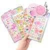 Set of Ready To by a Japanese Company Squishy Paw Print Cat 3D Soft and Fluffy Easy To Perfect for Decorating DIY Cell Phone Craft for Elementary