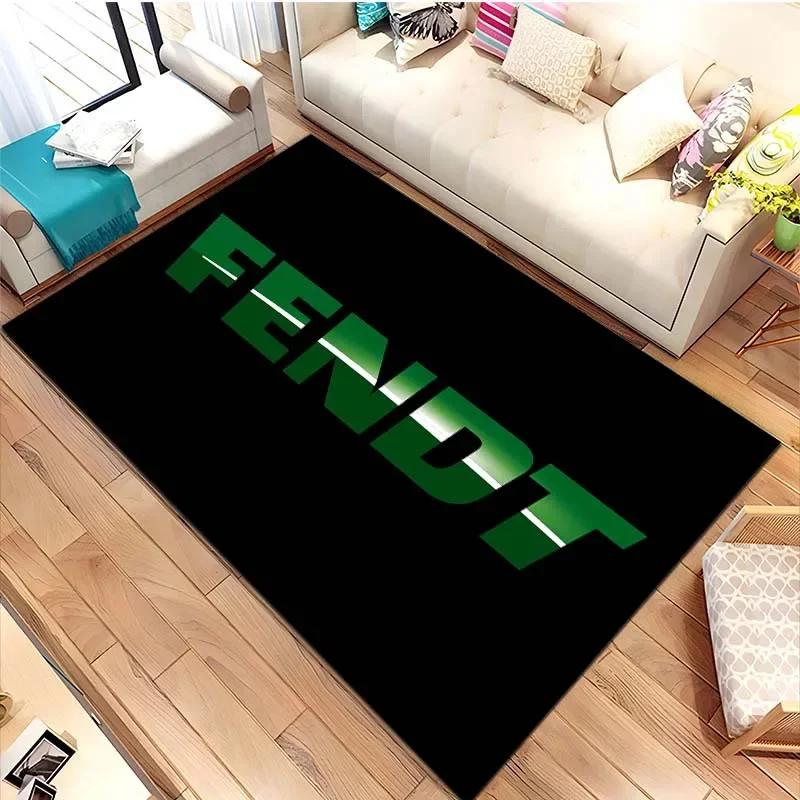 Fendt Farm Tractor Area Rug Agricultural Vehicle Print Non Slip Rectangular Floor Mat Farmer Living Room Decor Carpet