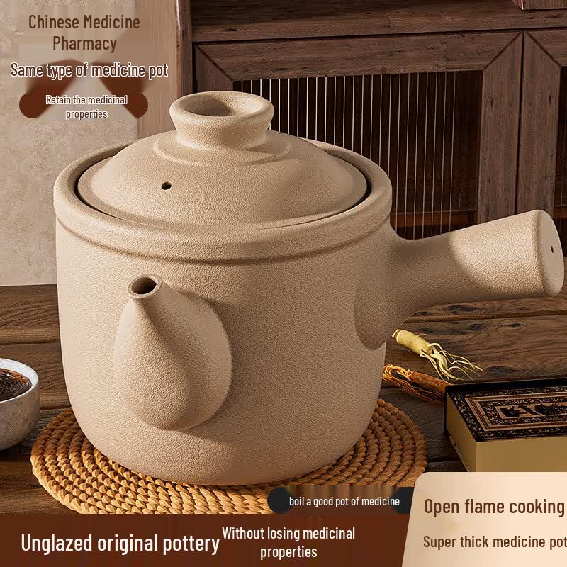 Traditional Chinese Medicine Clay Decoction Pot