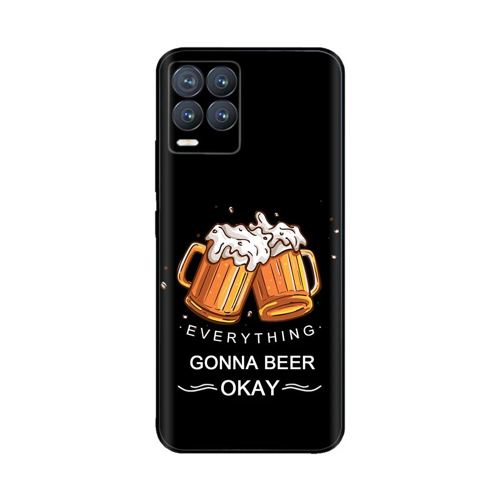 Capa para Realme 8 Animal Fofo Silicone Líquido Macio Capa para Realme 8 Pro 8i Realme8 4G RMX3085 Proteção Total Capas Duráveis
