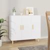 Vidaxl Cabinet, White, 90X34X80 Cm, Wood-Based Material