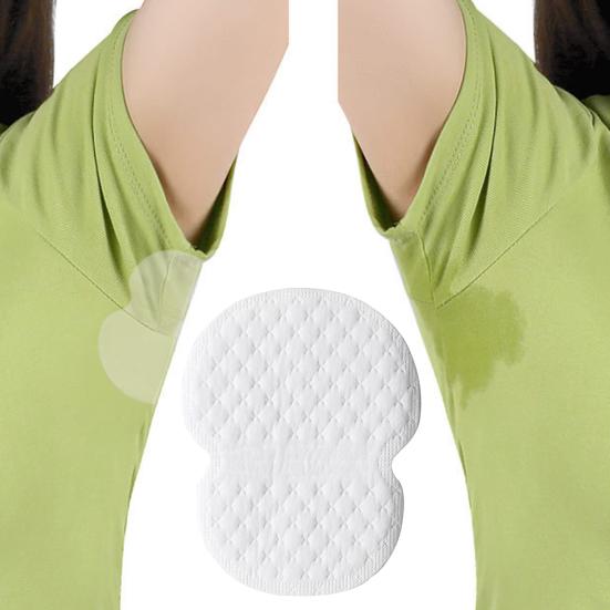 20Pcs Useful Macromolecule Anti-dirty Cloth Armpit Sweat Absorption Disposable Underarm Patch Summer Supply