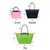 New Nylon Beach Tote Bag Fashion Womens Handbag Tote Oxford Shoulder Bags Female Waterproof Dumplings Folding Shopping Bag 2024