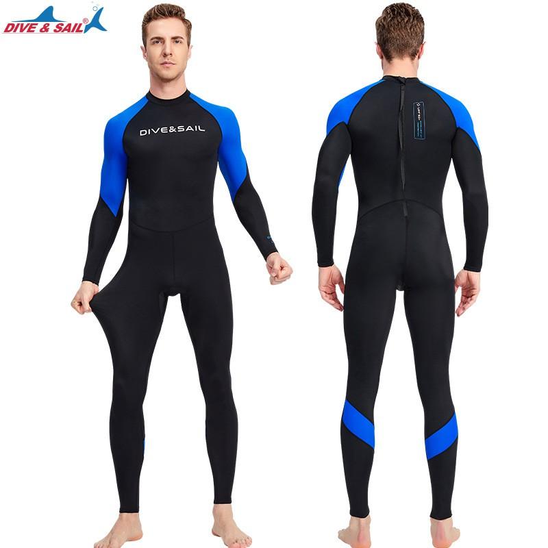 Unisex Quick-Dry UV Protection Rash Guard Wetsuit Snorkeling Surfing Swimming Diving Water Sports