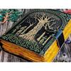 Leather Journal Tree of Life - Genuine Leather Notebooks For Women Grimoire