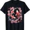 Koi Karpfen Ying Yang Nishikigoi Fisch Kirschblüte T-Shirt(95)