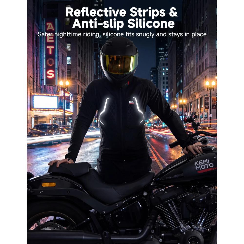 Protective Armor Jacket Breathable Mesh with 7PCS CE Armor for Men Women Motorcycle Motocross UTV ATV Equipments Summer