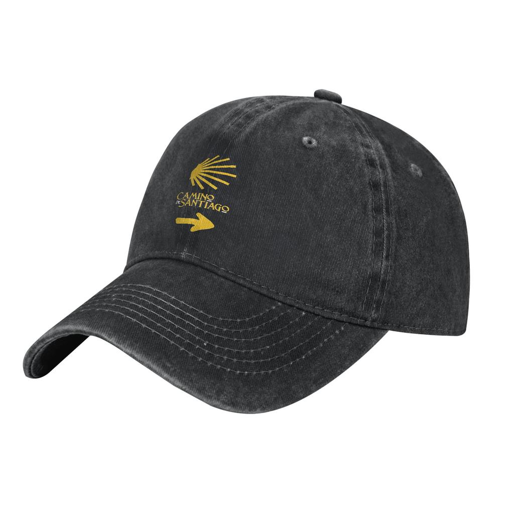 Camino De Santiago Baseball Caps Distressed Washed Shells Sun Cap Men Women Outdoor Running Golf Unstructured Soft Caps Hat