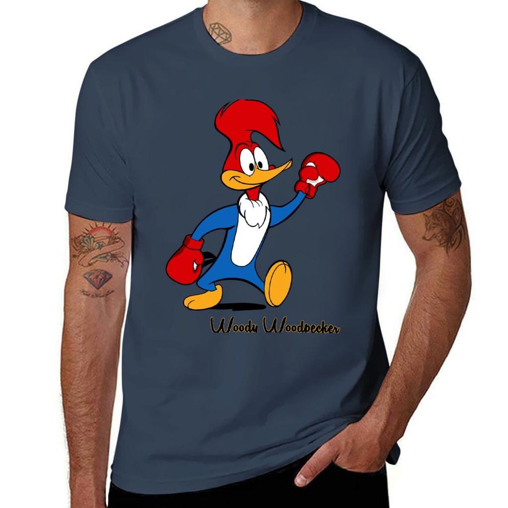 Woody Woodpecker Boxing Tshirt Unisex T Shirt Summer Funny T Shirts Unisex Unisex T Shirts For Unisex Tshirt