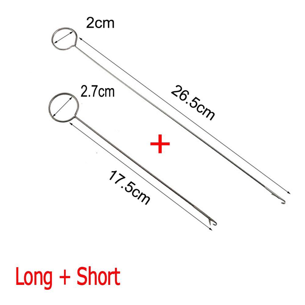 Cross-Stitch Threading Loop Turner Hook Sewing Accessaries Needlework Tool Needle Threader