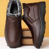 Men Boots High Quality Ankle Boots Men Lightweight Men Casual Shoes Winter Warm Fur Working Shoes Male Outdoor