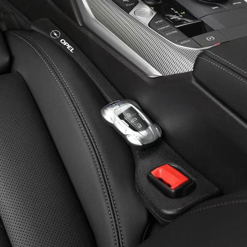 2pcs Car Seat Gap Plug Anti-Seat Leakage Chair Seat Sealing For Opel Astra H G J Insignia Mokka Zafira Corsa Vectra C D Antara