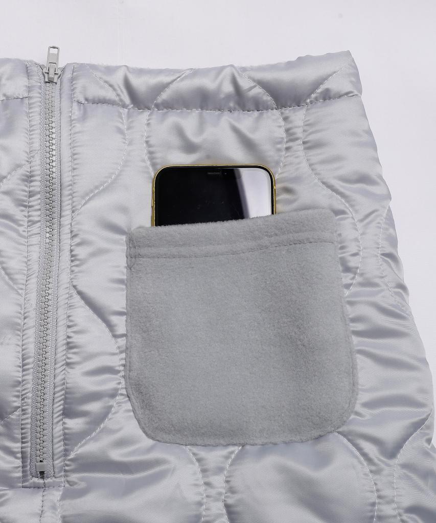 Peace Maker Quilting Skirt (Grey)