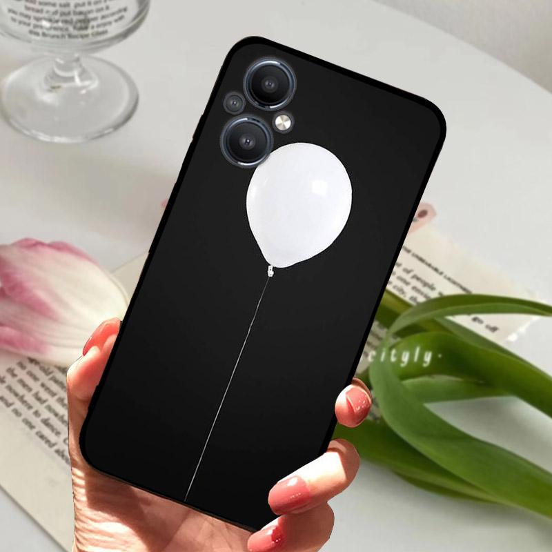 Para Capa Oppo Reno7 Z Lite 5G CPH2341 À Prova de Choque Silicone Macio TPU Capa Traseira Para Oppo F21 Pro F21Pro 5G Capa de Celular Shell Coque
