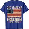 American Freedom 250 Year Anniversary 1776 USA Unisex T-Shirt