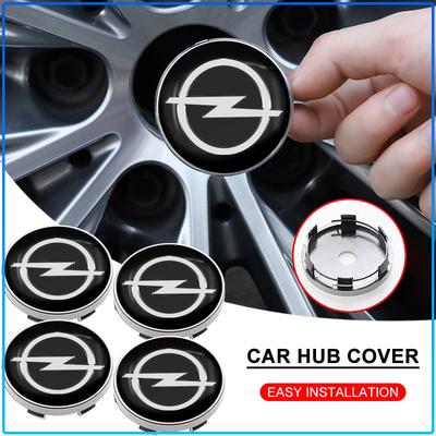 4PCS 56 60mm Car Styling Wheel Center Hub Caps Rim Cover Badge Emblem Sticker For Opel Astra H G J Insignia Mokka Zafira Corsa Vectra B C D