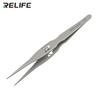 RELIFE T3 Precision Jumper Wire Tweezers Extended Widened High Hardness Tweezer for Mobile Phone Repair Clamping Tools