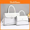 Urban Minimalist Pu Tote Bag With Large Capacity For Daily Use