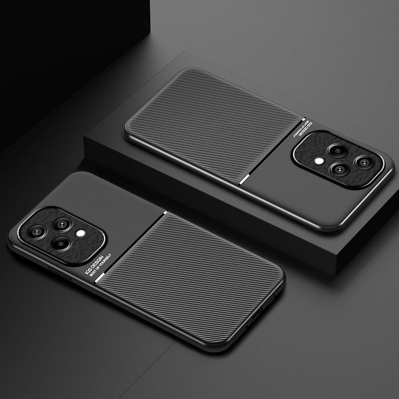 For Honor 200 Lite Case Shockproof Soft Silicone Bumper Funda for Honor200 Lite 200Lite Leather Car Magnetic Holder Back Cover