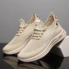 Spring and Summer New 2025 Flying Weaving Casual Shoes Men's Versatile Fashion Sports Lightweight Running Shoes Sneakers