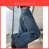Classic Denim Pants For Women With High Waist And Wide Leg Fit For Spring Fashion