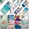 Pekný letný obal na telefón pre iPhone 16 15 Pro Max 12 13 Mini 11 14 Pro Max XR 16 15 Plus 16e Kryt Coque