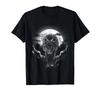 Wolf Animal Moon Drawing Animal Motif Wolf T-Shirt