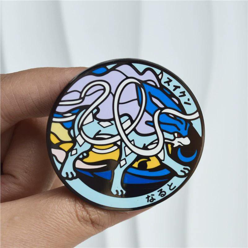 Anime Game Pokemon Brooches for Clothing Women Men Badges Lapel Pins for Backpack Hard Enamel Pins Fashion Accessories