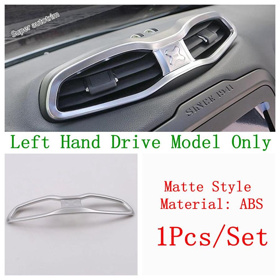 For Jeep Renegade 2015 -  Accessories Shift Gear Panel / Door Speaker / Central Air AC Outlet Vent / Hand Brake Cover Trim