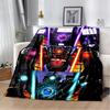 3D Skibidi Toilet Speakerman Cameraman TVman Flannel Blanket,Soft Throw Blanket for Home Bedroom Bed Sofa Travel Cover Kid Gift