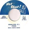 Disque 7 pouces SKIN FLESH & BONES - Reggae Stop / Pt. 2 ML Hot Shot 1974 US Reggae, Ska & Dub