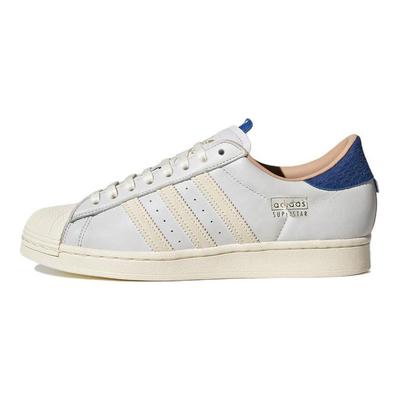 Originals Superstar Leather Snake Print Blue Tail Low-Top Sneakers Unisex Sneakers Off-White HQ6458