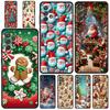 New Year Christmas Phone Case for Samsung Galaxy A55 A35 A15 A14 A13 A25 A54 A51 A71 A72 A73 A32 A52 A41 5G Soft TPU Shell Capas