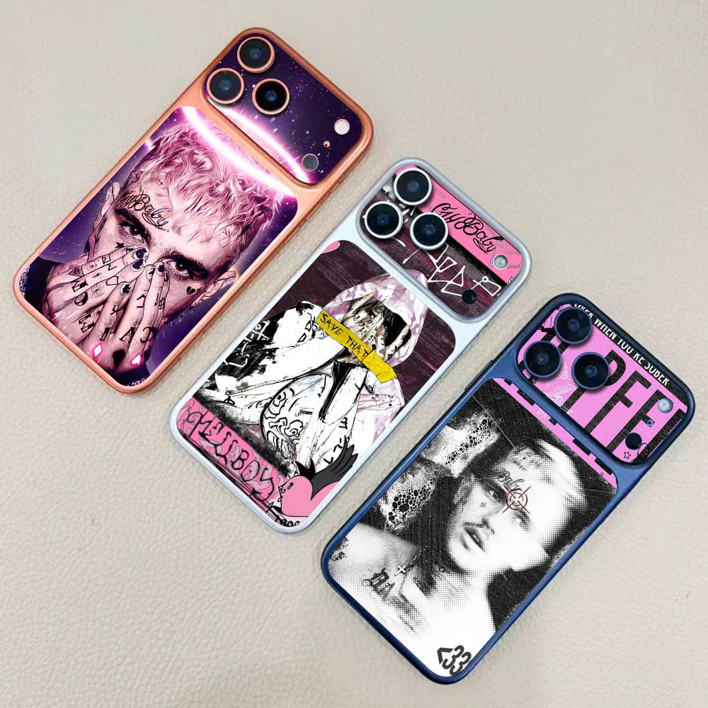 Emo Rapper Lil Peep For IPhone 17 Pro 17 Pro Max Rear Skin Wrap Decal Protective Sticker
