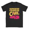 Men New Achievement Dungeon Crawler Carl T Shirt  Pure Cotton Clothes Funny Short Sleeve Round Collar Tee Shirt Printing TShirt