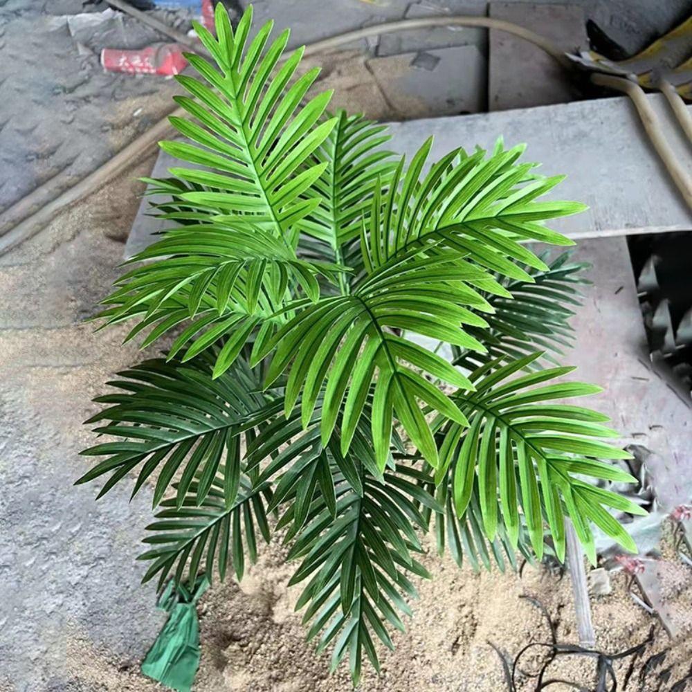 Tropical Plants Artificial Palm Tree Green Fake Palm Leaves Wedding