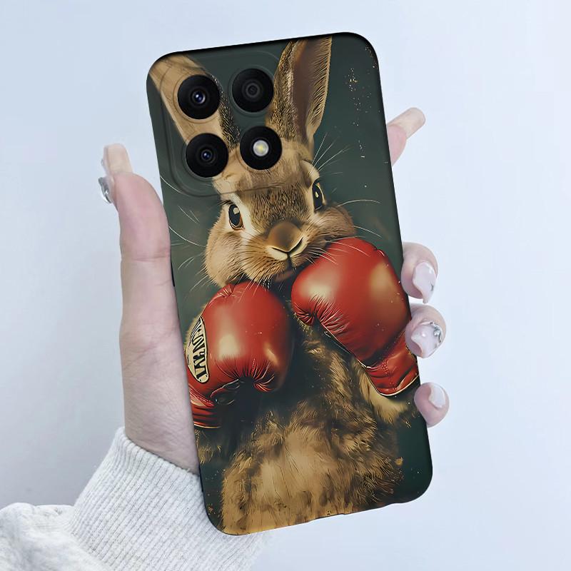 For Huawei Honor X8a Case HonorX8a Soft TPU Silicone Cover Cute Cartoon Panda Phone Case For Honor X6a HonorX6a Plus Coque Funda