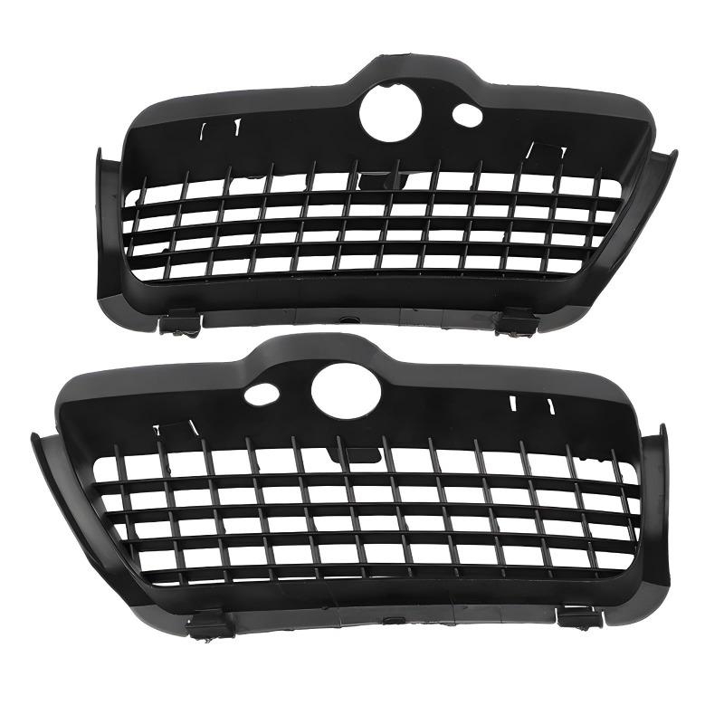 1 par bil främre stötfångare dimljus galleröverdrag passar för Golf MK3 Rabbit 1994 1995 1996 1H6853665A 1H6853666 (svart)