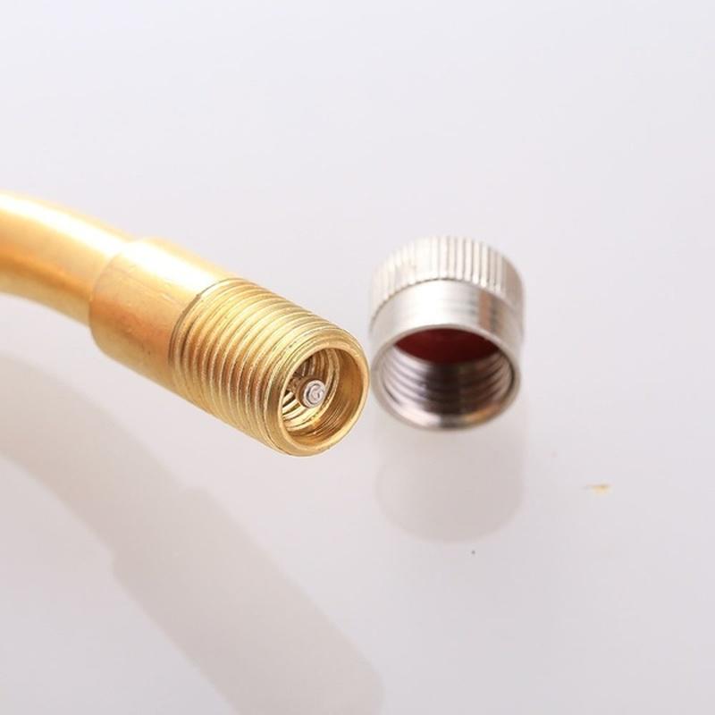Motorcycle Brass Bike Extension Adaptor Tire Stem Extender Tyre Valve Tube Tire Repair Tools
