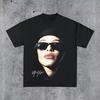 Vintage 90s Aaliyah Jumbo Short Sleeve T-shirt Homage Retro Classic Graphic Tee Men Women Music Streetwear Gift Casual Tee Tops