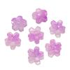 10Pcs/lot Glass Gradient Beads Cherry Blossom Scattered Beads Handcrafted DIY Production Jewelry Craft  Bracelet Accessories