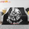 Eishockey Torwart Old School Ultra-Weiche Decke Steppdecke Winter Sofaüberwurf Bettbezüge