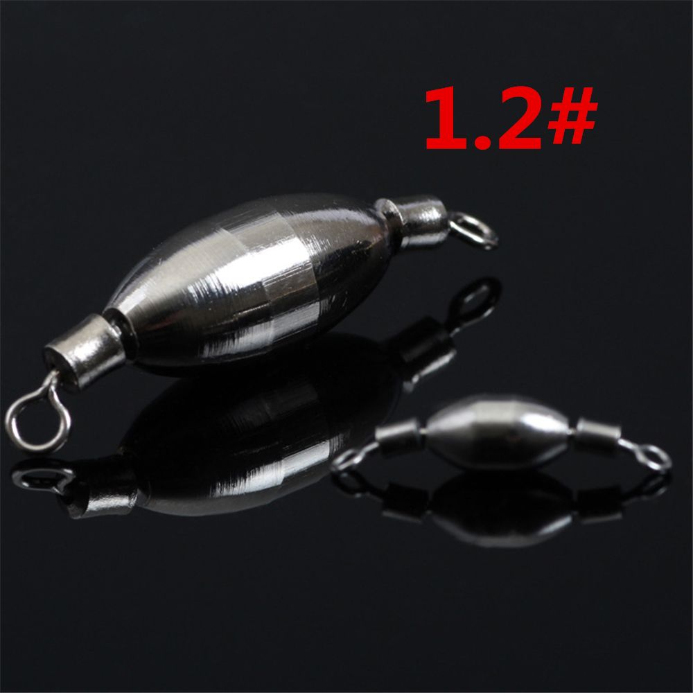 5Pcs Fishing Swivels Sinkers Swivels Rolling Connector Connecting Fishing Tools Tackle Accessories